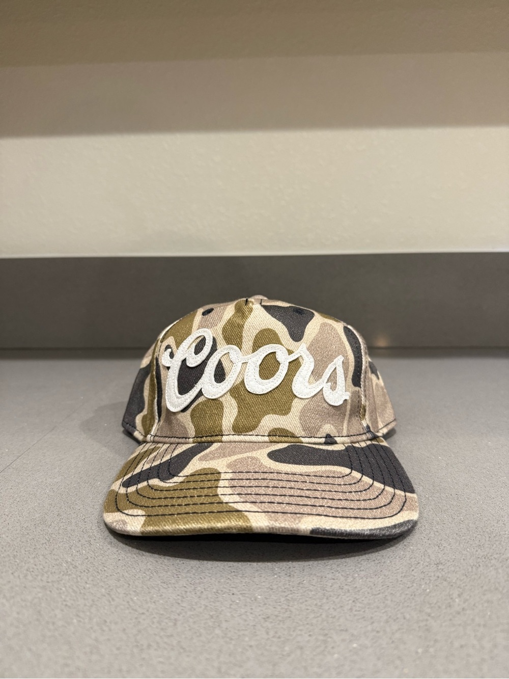NWT Coors Camouflage Camo Hat